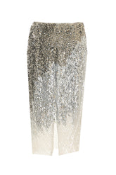 GONNA IN TULLE METALLIZZATO