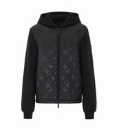 LOGO ZIP UP CARDIGAN