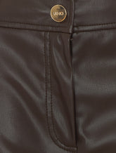 PANTALONE IN FAUX LEATHER