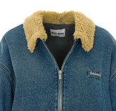 BLOUSON IN DENIM LOGO