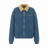 BLOUSON IN DENIM LOGO