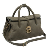 SMALL DOTTA NABUK HANDBAG