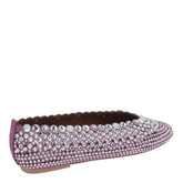 JEWEL PERFORATED BALLETS FLAT