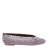 JEWEL PERFORATED BALLETS FLAT