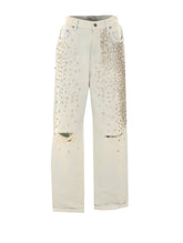 CABOCHON CRYSTALS JEANS