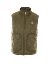 REVERSIBLE PAISLEY PRINT TEDDY FLEECE PADDED VEST
