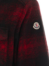 CHECKED JERSEY ZIP JACKET