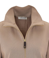 FELPA CAREZZA CON ZIP