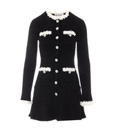 CHENILLE KNIT MINI DRESS