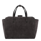 MEDIUM SUEDE FLAP HANDBAG