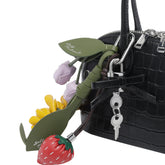 CROCODILE PRINT TOAST MINI HANDBAG