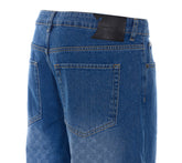 FADED MONOGRAM AMBA JEANS