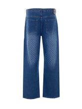 FADED MONOGRAM AMBA JEANS