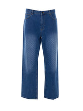 FADED MONOGRAM AMBA JEANS