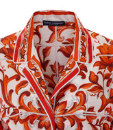 CAMICIA CON STAMPA MAIOLICA