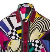 SILK TWILL TEATRO PRINT SHIRT