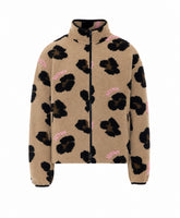 LOGO PILE ZIP JACKET