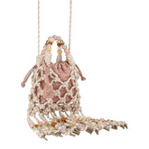 BORSA A MANO MACRAME' ROPE MINI