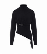MAGLIA DRAPPEGGIATA