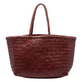 LARGE BAMBOO TRIPLE JUMP SHOULDER BAG