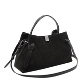 SUEDE GYOZA HANDBAG