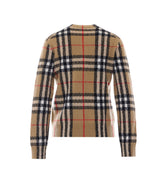 CARDIGAN IN CASHMERE CHECK