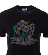 T-SHIRT CON APPLICAZIONI GIOIELLO