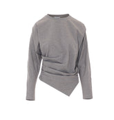 HEAVY DRAPED SWEATSHIRT
