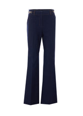 BOOTCUT JEANS WITH CHAIN DETAIL