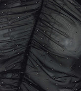 TULLE T-SHIRT WITH RHINESTONES