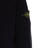 FELPA CON LOGO, ZIP E CAPPUCCIO