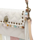 SMALL OXFORD FRINGED SHOULDER BAG
