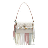 SMALL OXFORD FRINGED SHOULDER BAG