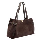 BORSA TOTE GYOZA IN SUEDE