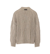 DISTRESS KNIT SWEATER