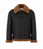 GIACCA BIKER IN PELLE