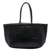 LARGE BAMBOO TRIPLE JUMP SHOULDER BAG