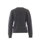 SWEATER WITH LOGO AND SEQUINES