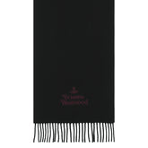 SCIARPA RICAMATA CON LOGO VIVIENNE