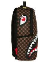 SHARKS IN PARIS WTF BUBBLE CHECK BACKPACK