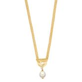 GANCINI PEARL PENDANT NECKLACE
