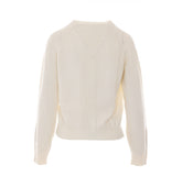WOOL BLEND SWEATER WITH BUTTONS