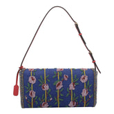 FLOREAL EMBROIDERY SHOULDER BAG
