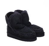 ESKIMO 18 GLITTER LOGO ANKLE BOOTS