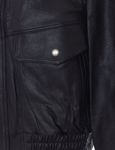 UNISEX OVERSIZED LEATHER BLOUSON