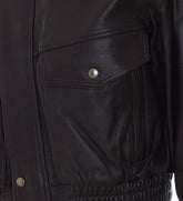 UNISEX OVERSIZED LEATHER BLOUSON