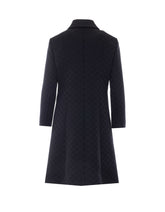 GG JACQUARD VISCOSE COAT