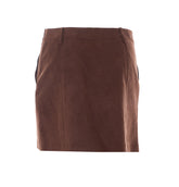 MINI SUEDE SKIRT