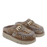 BOUNCE CLOG PLAID TEDDY
