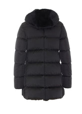 SATIN A-SHAPE DOWN JACKET
